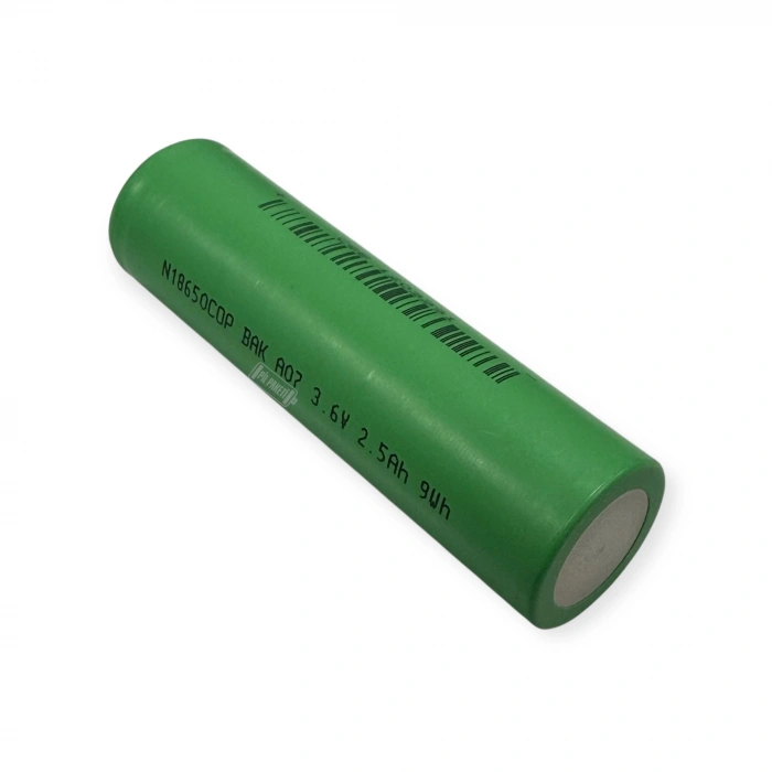 BAK - N18650COP - 3.6V 2400 mAh - Li-ion Pi
