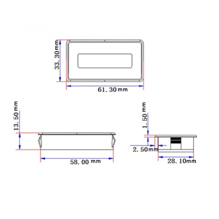 Batarya Kapasite Voltaj Göstergesi 12 Volt - 84 Volt Li-ion | LiFePO4 | Akü