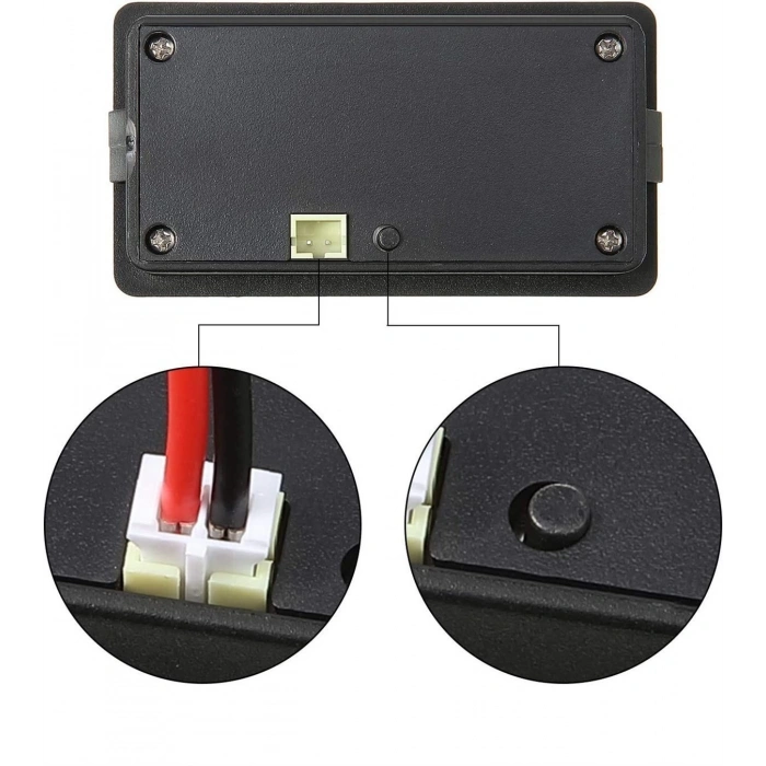 Batarya Kapasite Voltaj Göstergesi 12 Volt - 84 Volt Li-ion | LiFePO4 | Akü