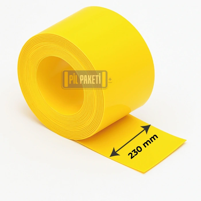 Batarya Yalıtım Makaronu - 230 mm - Sarı