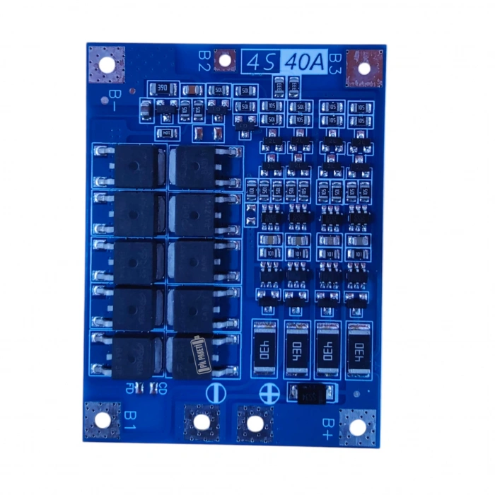 Creatall - Lifepo4 Bms - 4s 40a - Balanslı - Mavi