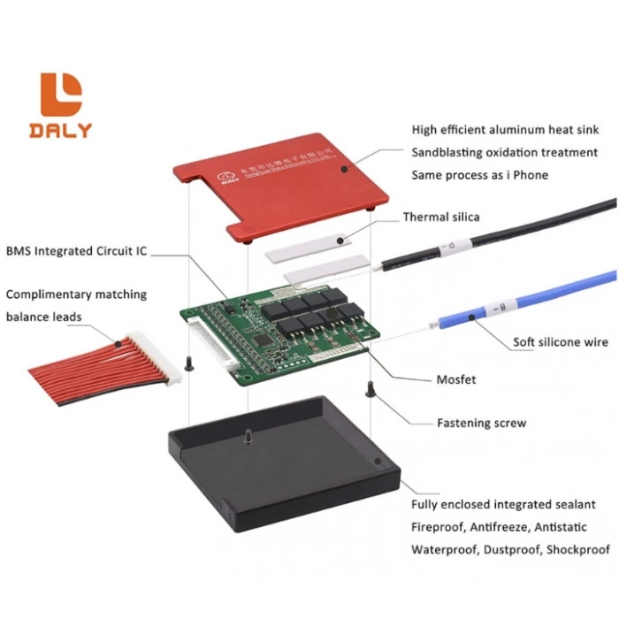 Daly - Lifepo4 Bms - 24s 60a - Balanslı