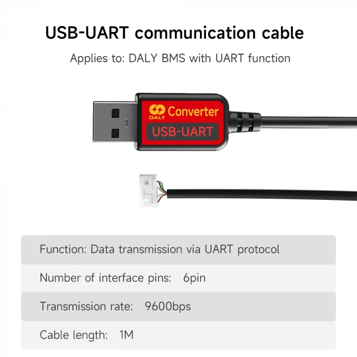 Daly Smart Bms - UART USB