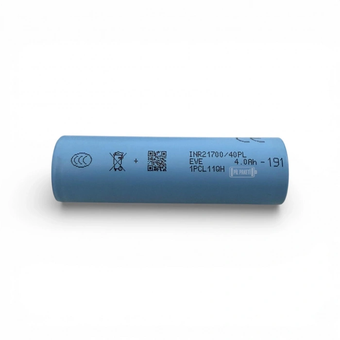 Eve 21700-40PL 3.6V 4000mah 70a Şarjlı Lion Pil