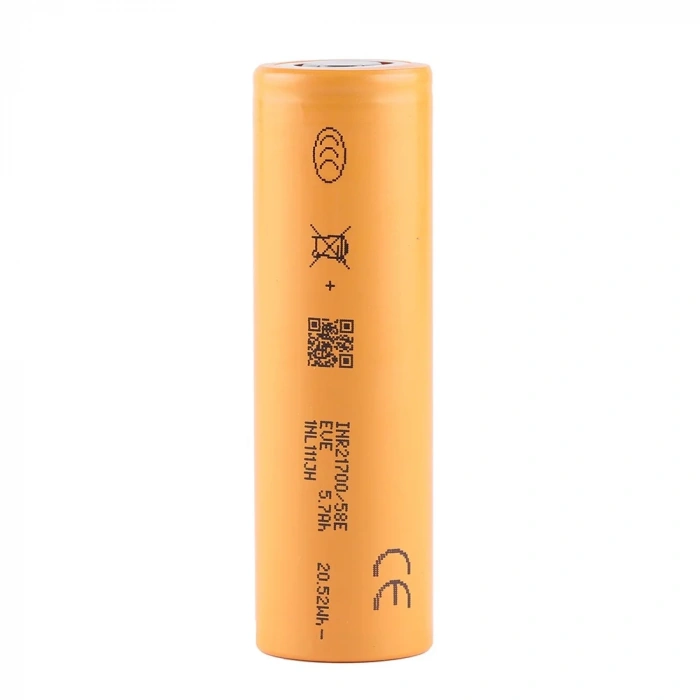 EVE 58E 21700 5700 mAh 3.6V Li-ion Şarjlı Pil – 16.8A