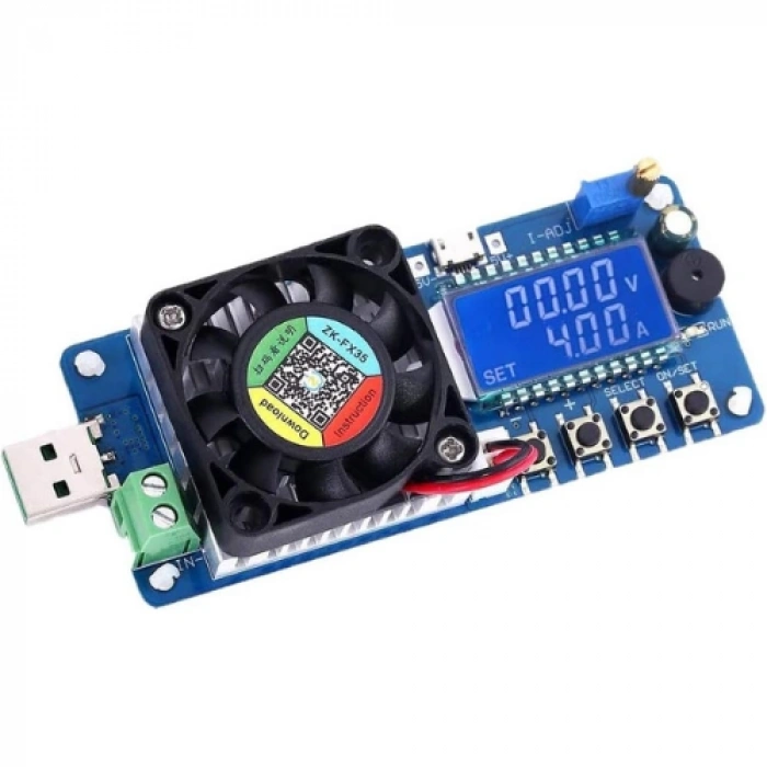 FX35 5A/35W Elektronik Yük Akım Gerilimi Güç Test Cihazı