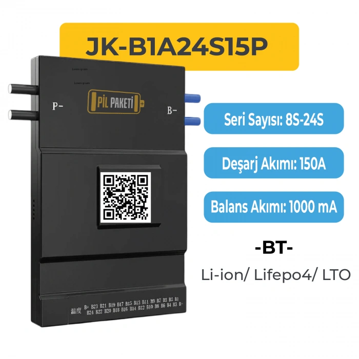 JK Smart Bms - 8s-24s 150a - 1a - JK-B1A24S15P