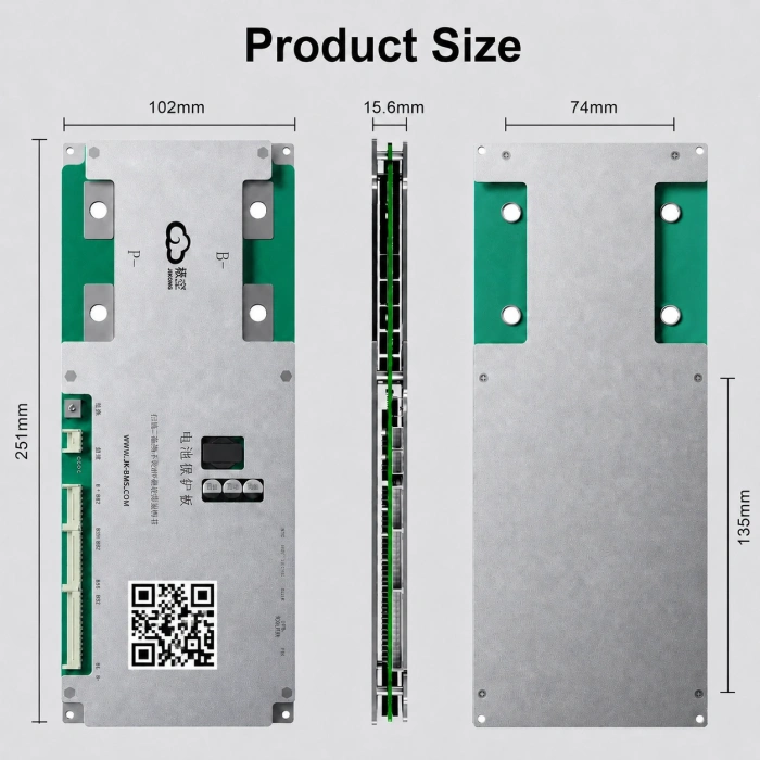 JK Smart Bms - 8s-32s 100a- 0.6a - JK-BD6A32S10P