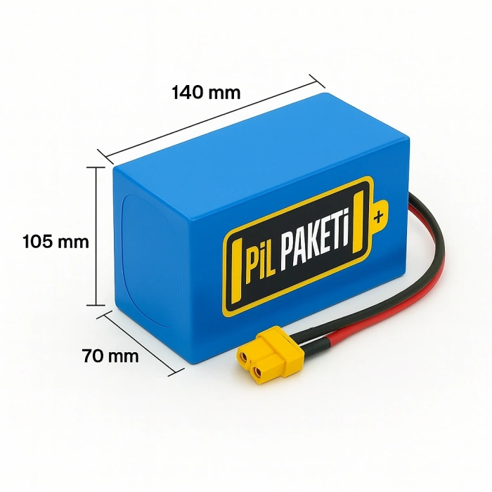 Lifepo4 Pil Paketi - 12 Volt 18 Ah
