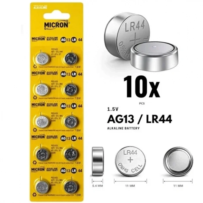 Micron - Ag13 Oyuncak Pili - 10lu Paket