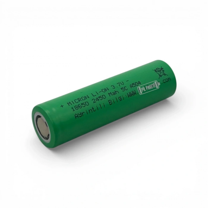 Micron - Lityum İyon Pil - 3.7 Volt - 2450 mAh -5c