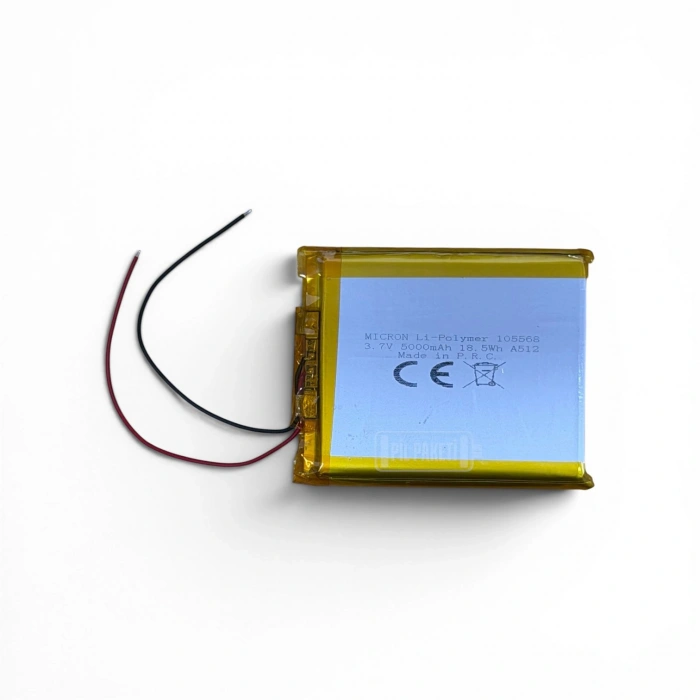 Micron - Polimer Pil - 105568 - 3.7 volt 5000 mAh - Devreli