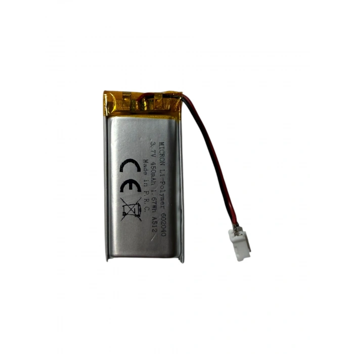 Micron - Polimer Pil - 602040 - 3.7 volt 450 mAh - Devreli