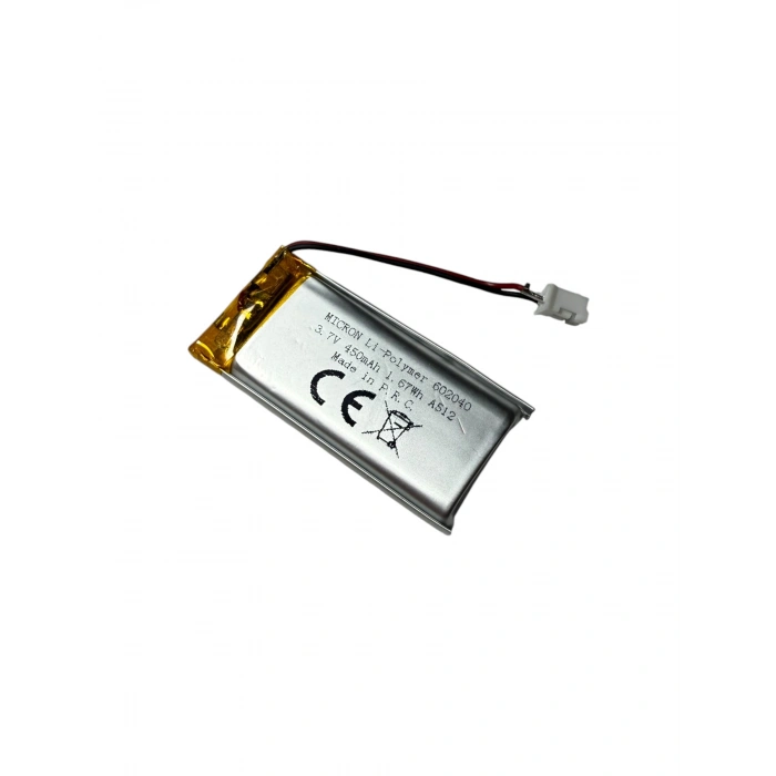 Micron - Polimer Pil - 602040 - 3.7 volt 450 mAh - Devreli