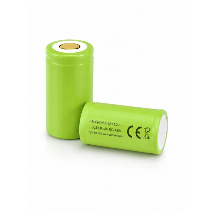 Micron - SC Boy 1.2V 3000 MAH 10C Şarjlı Ni-MH Pil