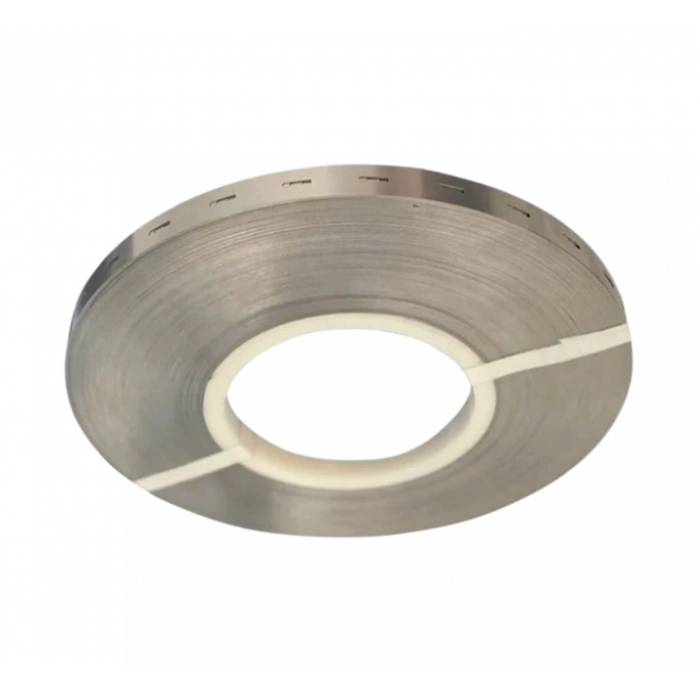 Nikel Şerit - 32700 - 1p - Braketsiz - Delikli - 0.20 mm Kalınlık - 15 mm Genişlik