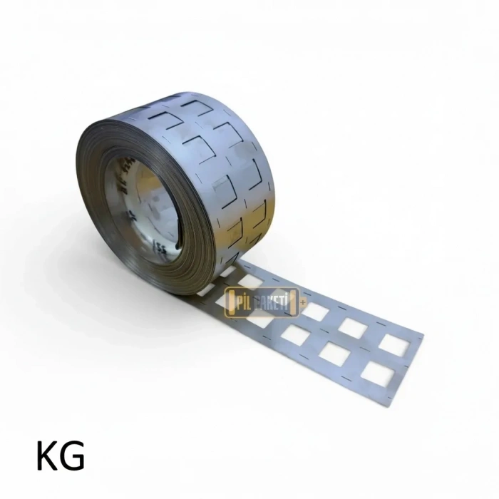 Nikel Şerit - 32700 - 3p - Braketli - 0.20 mm Kalınlık - 1 Kg