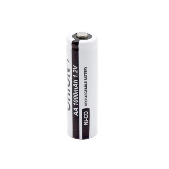 Orion - Şarjlı Pil - Ni-Cd - 1.2v 1000mAh - AA Boy - Başlı