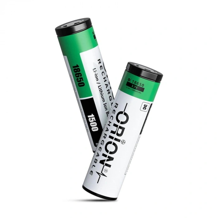 Orion 18650 1500 mAh 3c 3.7V Li-ion Şarj Edilebilir Pil