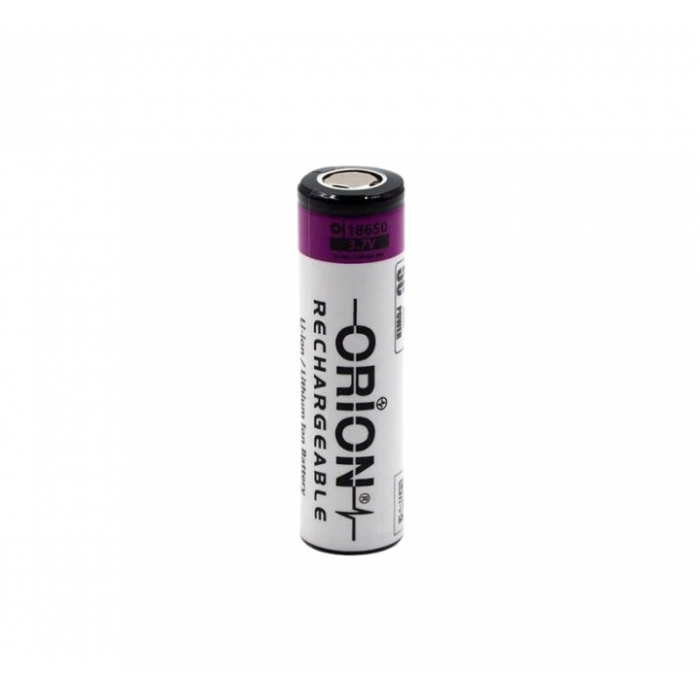 Orion - Şarjlı Pil - Lityum İyon - 3.7v 2600mAh - 18650 Boy - 5c - Başsız - Min Alım 100 Adet