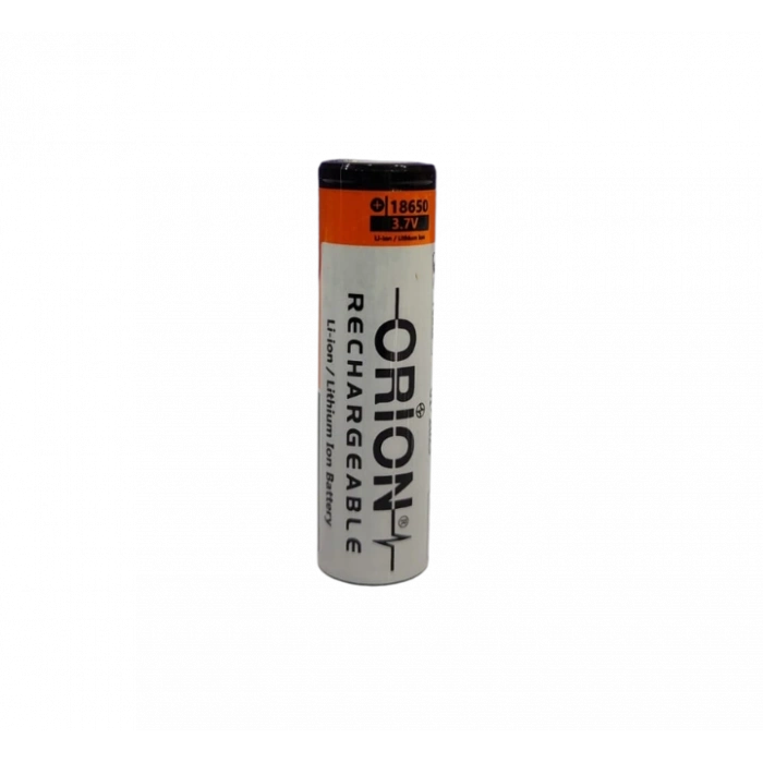 Orion - Şarjlı Pil - Lityum İyon - 3.7v 2200 mAh - 18650 Boy - 5c - Başsız