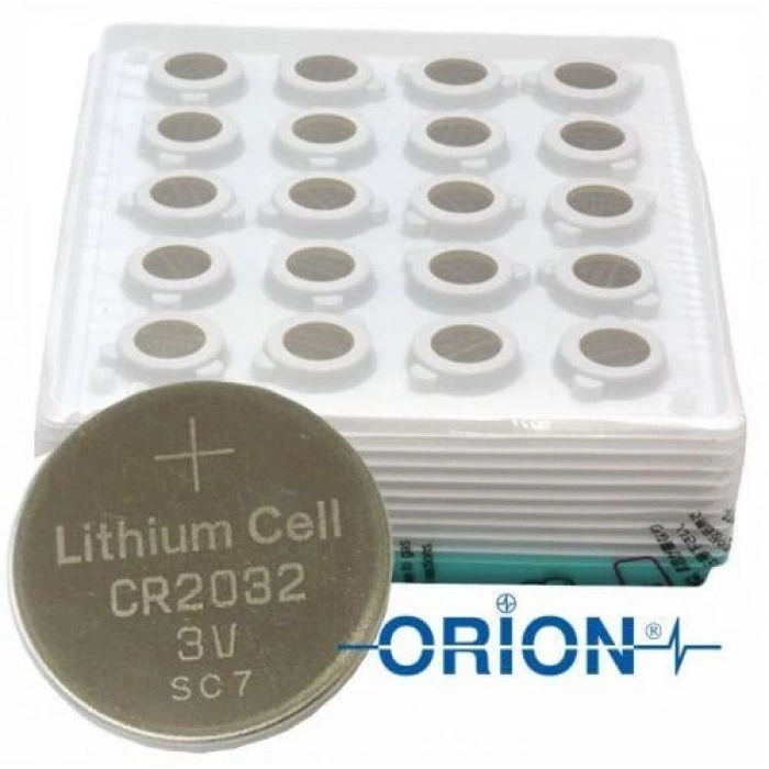 Orion CR2032 3V Lithium Pil - 500 Adet