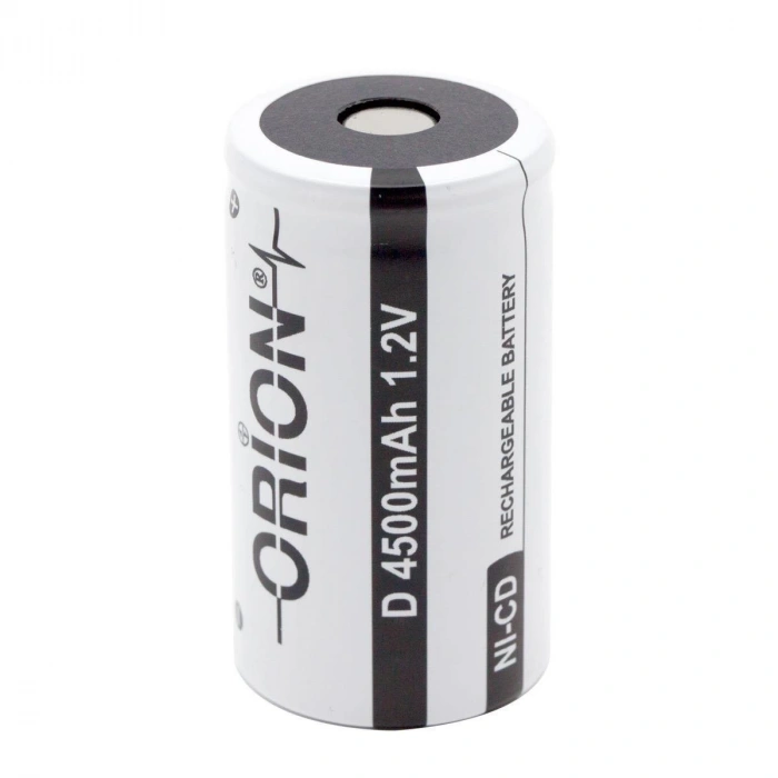 Orion - Şarjlı Pil - Ni-Cd - 1.2v 4500mAh - D Boy - Başsız