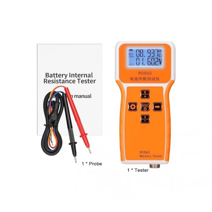 Pil Dahili Direnç Voltaj Test Cihazı RC3563 200Ω 100V