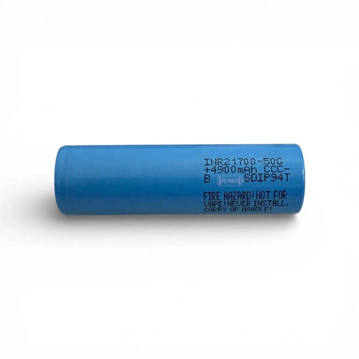 Samsung 50G - 21700 3.7 Volt 5000 mAh Li-ion Pil