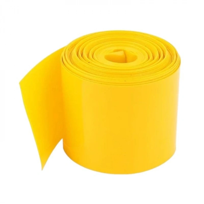 Shrink - Isıyla Daralan Makaron -130 mm - Sarı