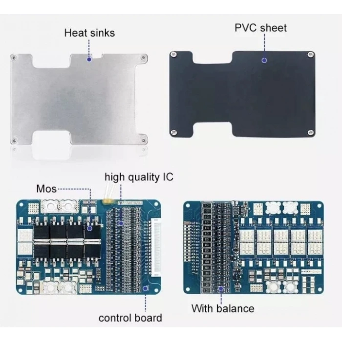 Tdt - Lityum İyon Bms - 10s - 40a - Balanslı