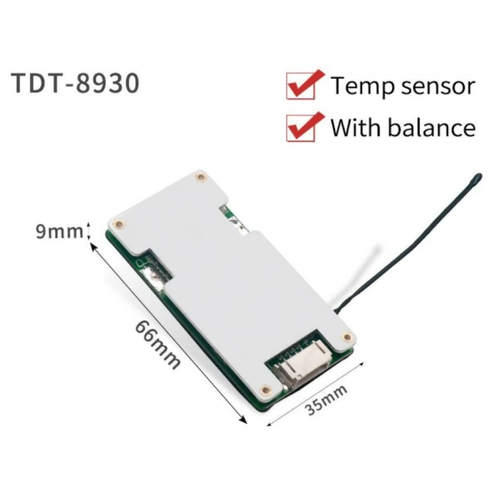 Tdt - Lifepo4 Bms - 4s 10a - Balanslı