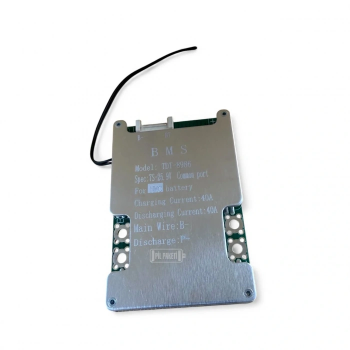 Tdt - Lityum İyon Bms - 7s 40a - Balanslı + Ntc