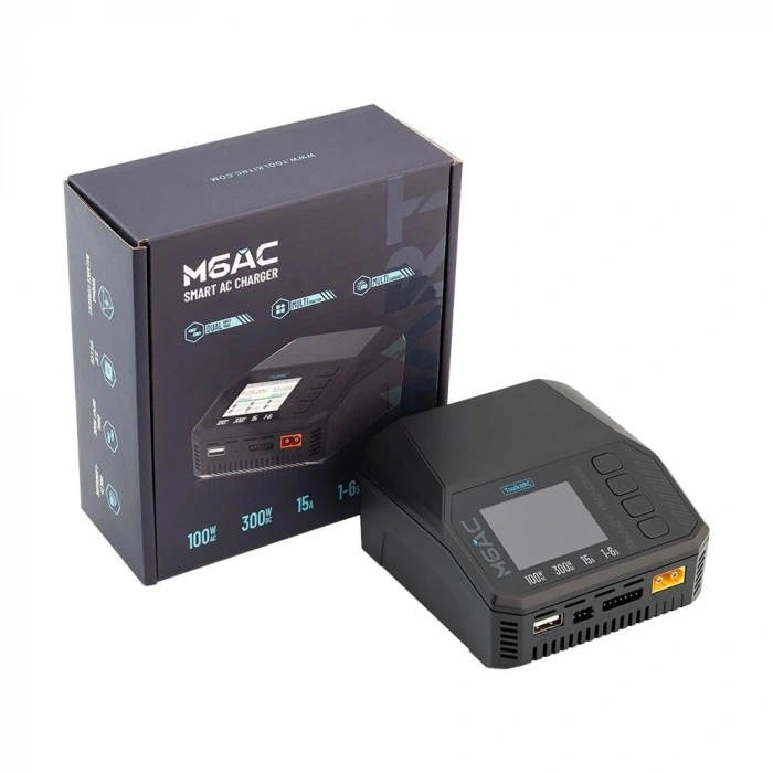 ToolkitRC M6AC 300W LiPo Pil ve Batarya Şarj Cihazı