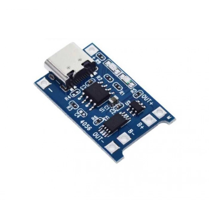 TP4056 Type C Lityum Pil Şarj Devresi Koruma Fonksiyonlu