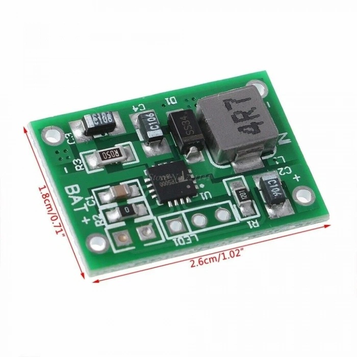 TP5000 2A LiFePO4 ve Li-ion Pil Şarj Devresi (Soğutucusuz)