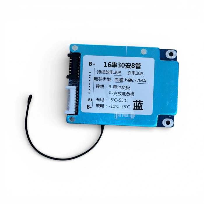 Xr - Lifepo4 Bms - 16s 30a - Balanslı