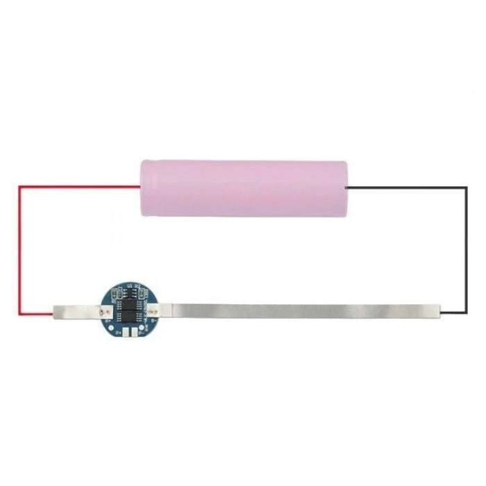 XR - Lityum iyon BMS - 1s 5a - Yuvarlak - Nikelli