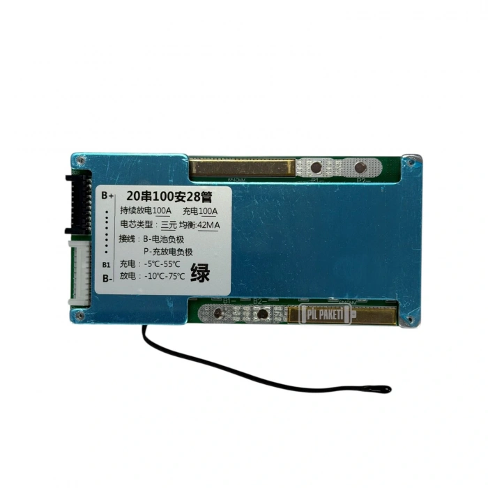 Xr - Lityum İyon Bms - 20s 100a - Ntc - Balanslı