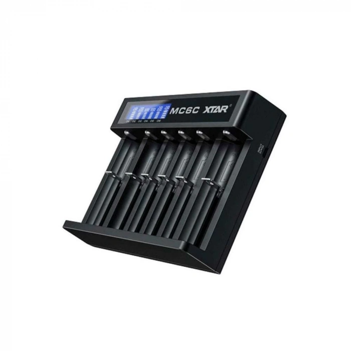 Xtar MC6C - Lityum İyon Pil USB Şarj Cihazı - 6lı