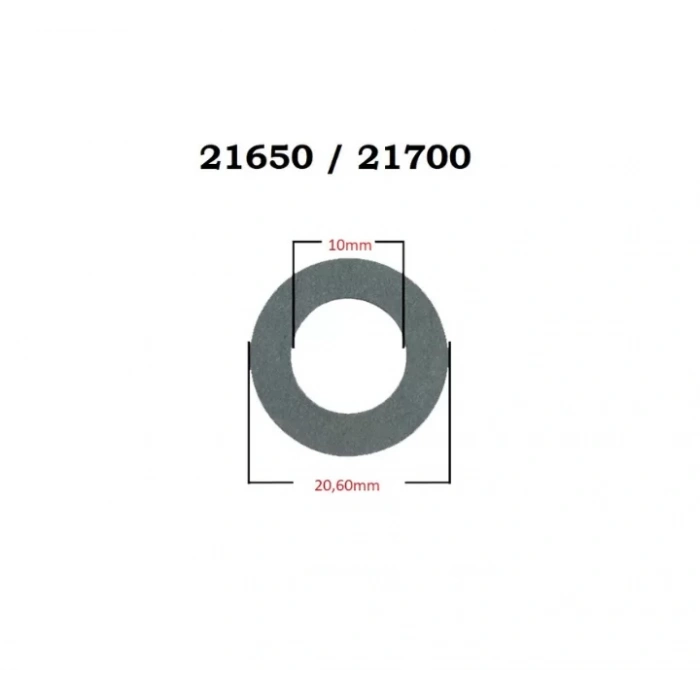 21700 Artı Kutup Contası - 1 Adet