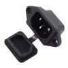 Erkek Power Soketi Üçlü Kulaklı - Silikon Kapaklı