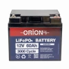 Orion 12 Volt 60 Ah Lifepo4 Akü