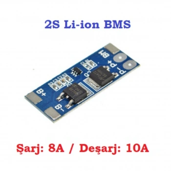 2S 10A Li-ion BMS