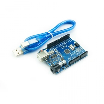 Arduino Uno v3 + USB Kablo
