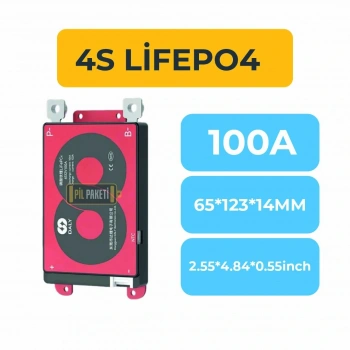Daly - Lifepo4 Bms - 4s 100a - Balanslı