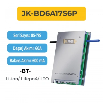 JK Smart Bms - 8s-17s-60a - 0.6 - JK-BD6A17S6P