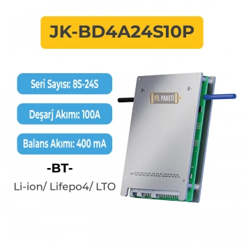 JK Smart Bms - 8s-24s 100a- 0.4a - JK-BD4A24S10P