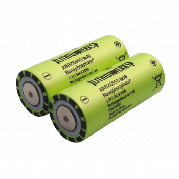 Lithium Werks ANR26650M1B - 26650 LiFePO4 Pil - 50A