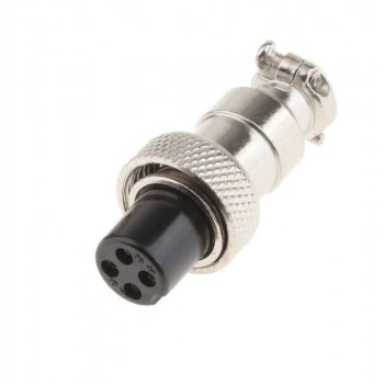 Mike Konnektör 4-Pin 12mm - Dişi